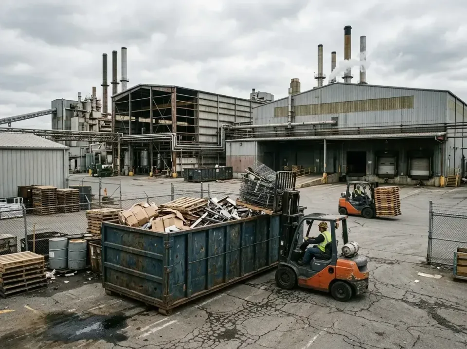 industrial-factory-scrap-conta-003 — frequently asked questions, Cheap Roll-off Dumpster Rentals in Plantation, FL